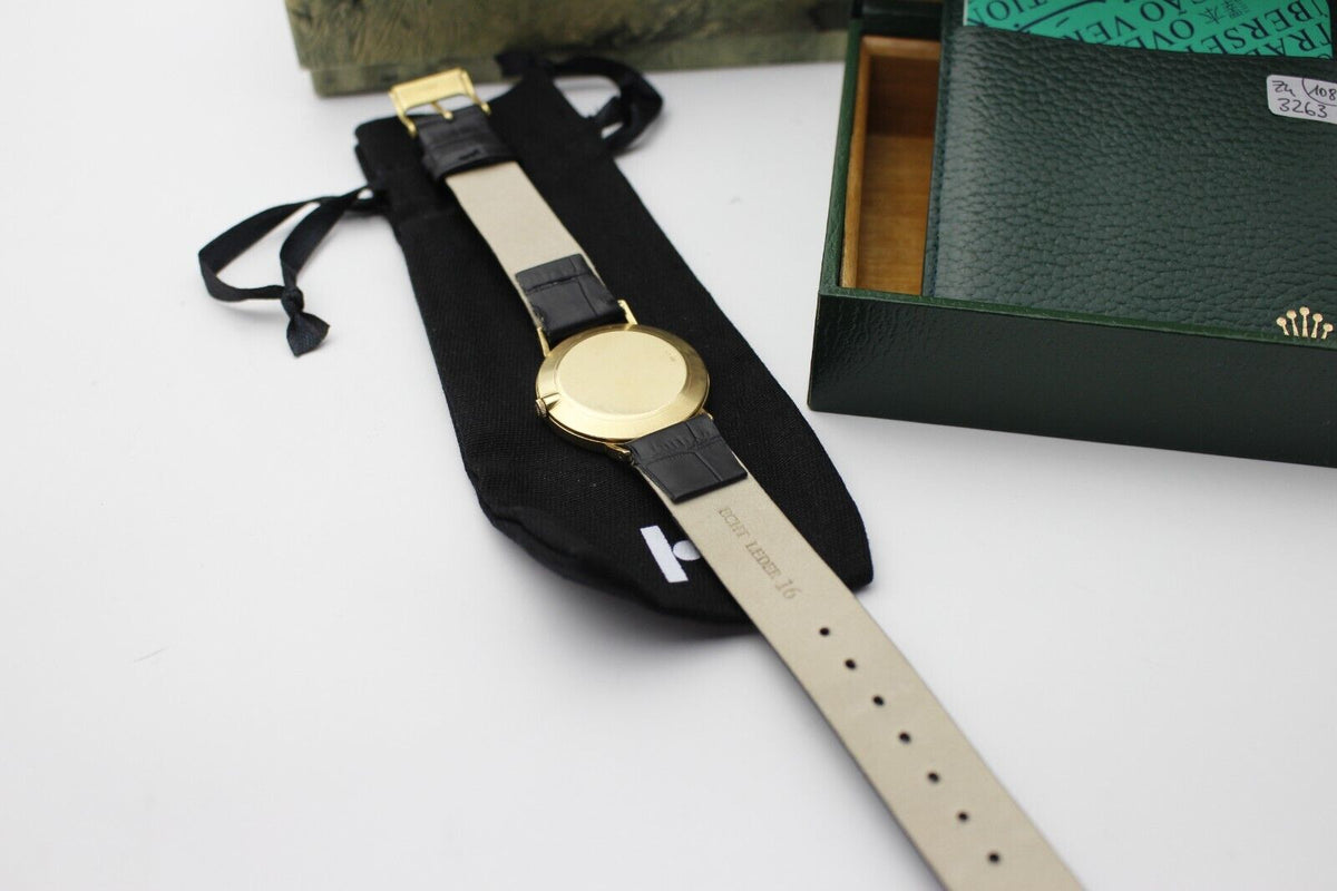 Rolex Cellini Handaufzug mit 750/-Gelbgold Gehäuse